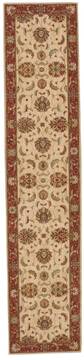 Nourison Living Treasures Beige Runner 10 to 12 ft Wool Carpet 100399