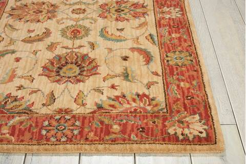 Nourison Living Treasures Beige Runner 26 X 80 Area Rug 805-100401 Image 4
