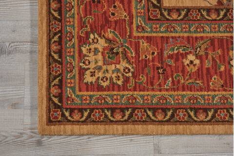 Nourison Living Treasures Beige 76 X 96 Area Rug 805-100406 Image 1