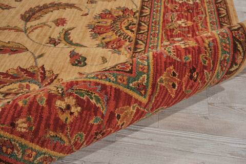 Nourison Living Treasures Beige 76 X 96 Area Rug 805-100406 Image 2