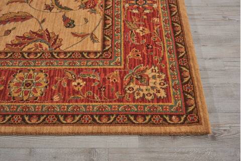 Nourison Living Treasures Beige 76 X 96 Area Rug 805-100406 Image 4
