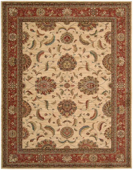 Nourison Living Treasures Beige 99 X 139 Area Rug 805-100408 Image 0