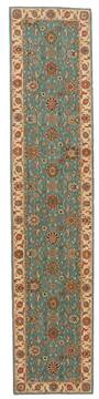 Nourison Living Treasures Blue Runner 2'6" X 12'0" Area Rug  805-100409