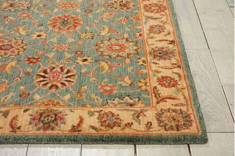Nourison Living Treasures Blue Runner 26 X 80 Area Rug 805-100411 Image 4