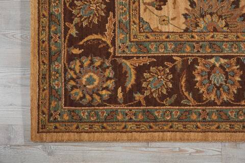 Nourison Living Treasures Beige 76 X 96 Area Rug 805-100426 Image 1