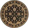 nourison_living_treasures_collection_wool_black_round_area_rug_100433