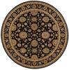 Nourison Living Treasures Black Round 710 X 710 Area Rug 805-100435 Thumb 0