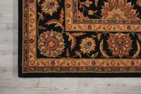 Nourison Living Treasures Black 76 X 96 Area Rug 805-100436 Image 1