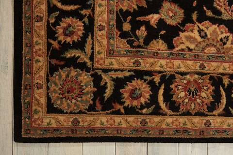 Nourison Living Treasures Black 99 X 139 Area Rug 805-100438 Image 1