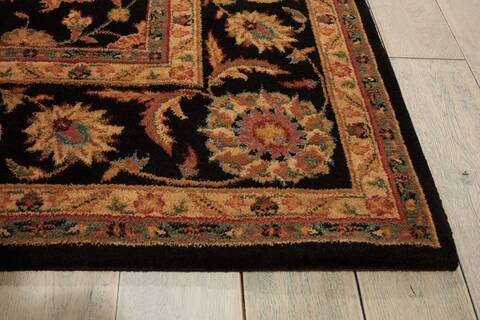Nourison Living Treasures Black 99 X 139 Area Rug 805-100438 Image 4