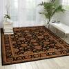 Nourison Living Treasures Black 99 X 139 Area Rug  805-100438 Thumb 3