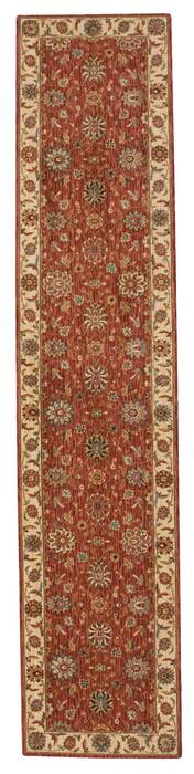Nourison Living Treasures Red Runner 26 X 120 Area Rug 805-100439 Image 0