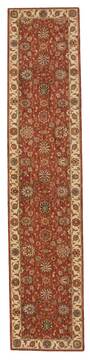 Nourison Living Treasures Red Runner 10 to 12 ft Wool Carpet 100439