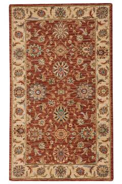 Nourison Living Treasures Red 2'6" X 4'3" Area Rug  805-100440