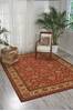 Nourison Living Treasures Red Round 510 X 510 Area Rug  805-100443 Thumb 3