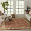 Nourison Living Treasures Red 76 X 96 Area Rug  805-100446 Thumb 5