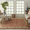 Nourison Living Treasures Red 83 X 113 Area Rug 805-100447 Thumb 3