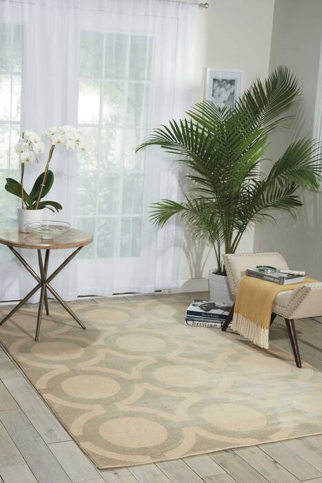 Nourison Luminance Beige 53 X 75 Area Rug 805-100451 Image 3