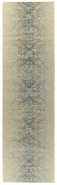 Nourison Luminance Grey Runner 6 to 9 ft Lucxelle Carpet 100459