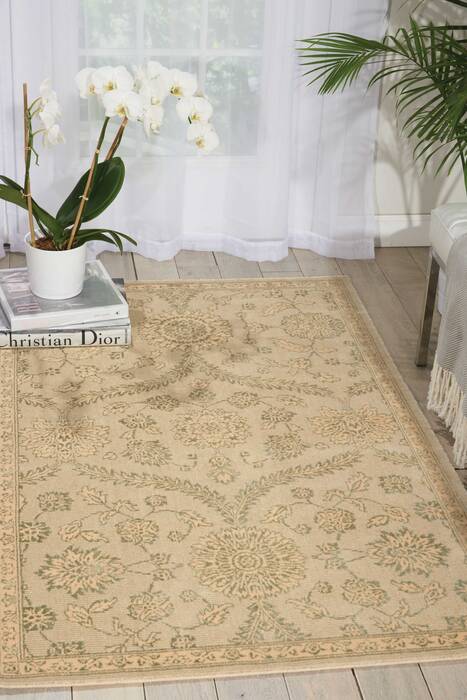 Nourison Luminance Beige 35 X 55 Area Rug 805-100465 Image 3