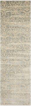 Nourison Luminance Blue Runner 6 to 9 ft Lucxelle Carpet 100474