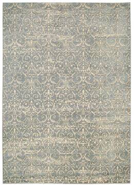 Nourison Luminance Blue 3'5" X 5'5" Area Rug  805-100475