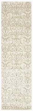 Nourison Luminance White Runner 6 to 9 ft Lucxelle Carpet 100479