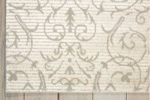 Nourison Luminance White 35 X 55 Area Rug 805-100480 Image 1