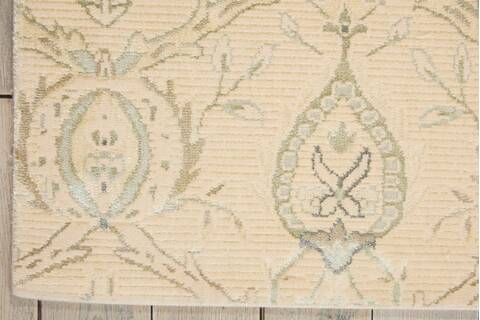 Nourison Luminance Beige 93 X 129 Area Rug 805-100503 Image 1