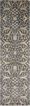 Nourison Luminance Grey Runner 2'3" X 8'0" Area Rug  805-100504