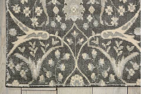 Nourison Luminance Grey 76 X 106 Area Rug 805-100507 Image 1