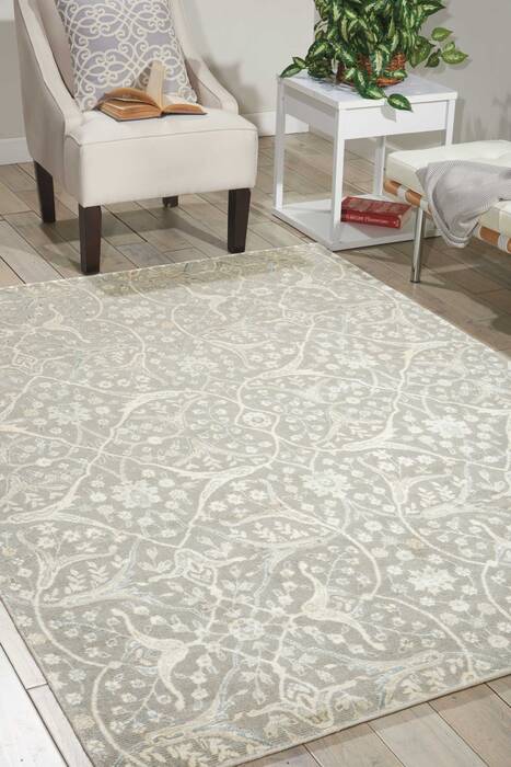 Nourison Luminance Grey 53 X 75 Area Rug 805-100511 Image 3