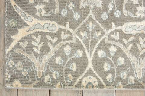Nourison Luminance Grey 76 X 106 Area Rug 805-100512 Image 1
