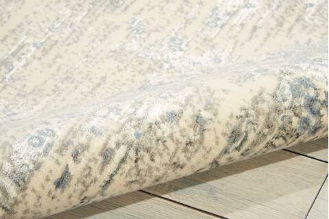 Nourison Luminance White Runner 23 X 80 Area Rug 805-100514 Image 2