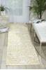 Nourison Luminance White Runner 23 X 80 Area Rug 805-100514 Thumb 3