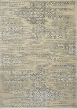 Nourison Luminance White 3'5" X 5'5" Area Rug  805-100515