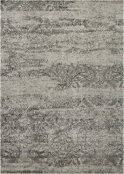Nourison Luminance Grey Rectangle 3x5 ft Lucxelle Carpet 100525