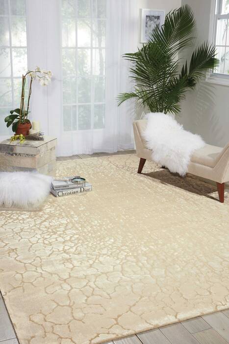 Nourison Luminance Beige 35 X 55 Area Rug 805-100530 Image 3