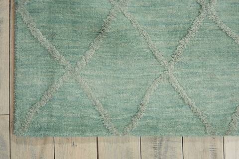 Nourison Lunette Blue 80 X 100 Area Rug 805-100535 Image 1