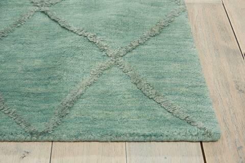Nourison Lunette Blue 80 X 100 Area Rug 805-100535 Image 4