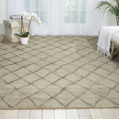 Nourison Lunette Grey 50 X 76 Area Rug 805-100540 Image 3