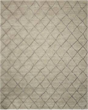 Nourison Lunette Grey 5'0" X 7'6" Area Rug  805-100540