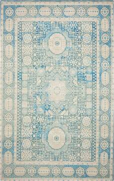 Nourison Madera Blue 5'0" X 7'0" Area Rug  805-100553