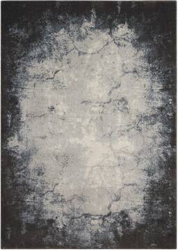 Nourison Maxell Beige Rectangle 5x7 ft Polyester Carpet 100576