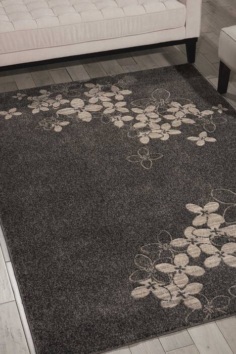 Nourison Maxell Grey 93 X 129 Area Rug 805-100583 Image 3