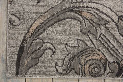 Nourison Maxell Grey 93 X 129 Area Rug 805-100603 Image 1