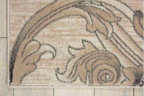 Nourison Maxell Beige Runner 22 X 76 Area Rug 805-100604 Image 1
