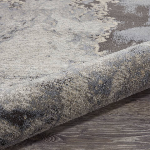 Nourison Maxell Grey 710 X 106 Area Rug 805-100623 Image 2