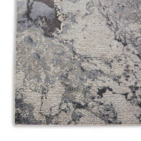 Nourison Maxell Grey 710 X 106 Area Rug 805-100623 Image 5