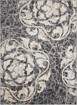 Nourison Maxell Beige Rectangle 4x6 ft Polyester Carpet 100636
